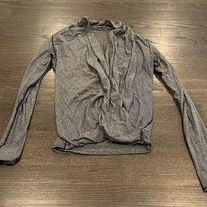 Lululemon Cross Breasted Long Sleeve Shirt